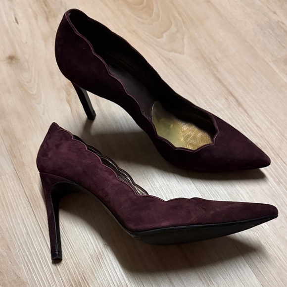 Stuart Weitzman Shoes - Stuart Weitzman Burgundy Heels